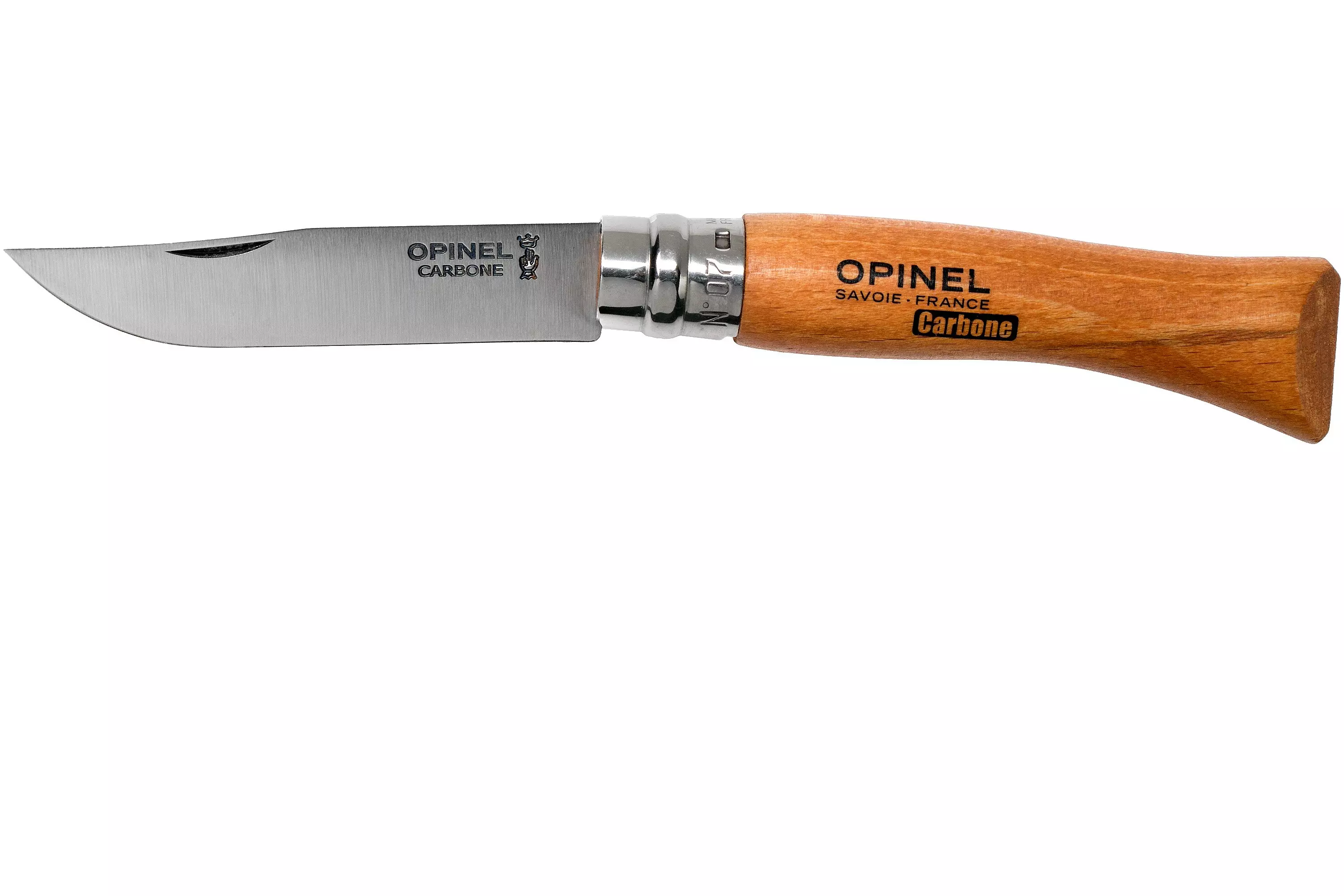 تاپ نایف -  چاقو تاشو اوپینل شماره 7 کربن استیل مدل Opinel No.07 pocket knife, carbon steel